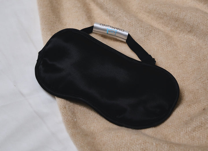 Mulberry Silk Eye Mask Close Up